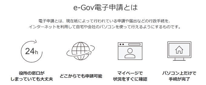 ｅ－Ｇｏｖ電子申請